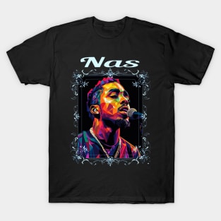 NAS MUSICIAN FAN ART T-Shirt